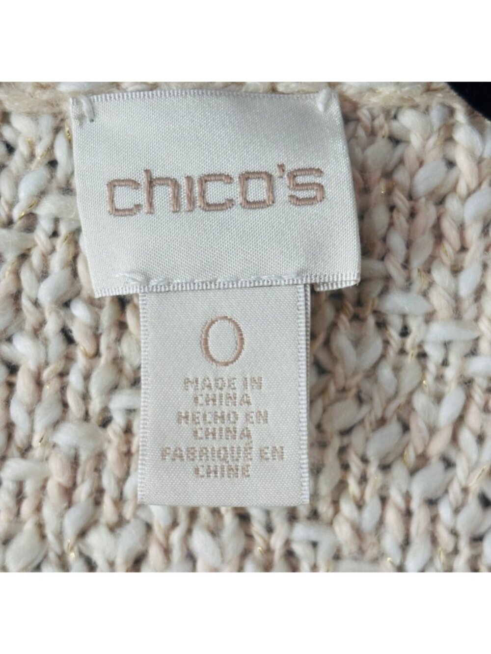 Chico's Kyleigh Boho Fringe Cardigan Sweater Size Small - Picture 2 of 5